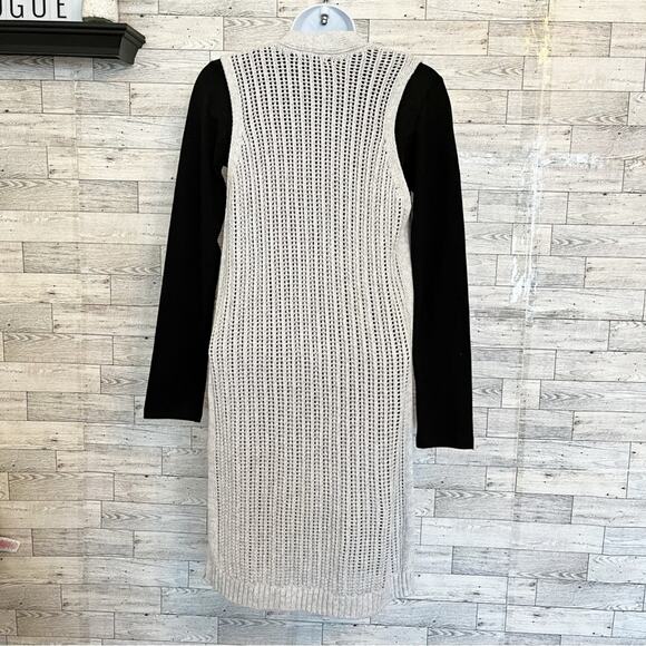 GAP FACTORY Gray Sleeveless Duster-Cardigan, S - Picture 7 of 9